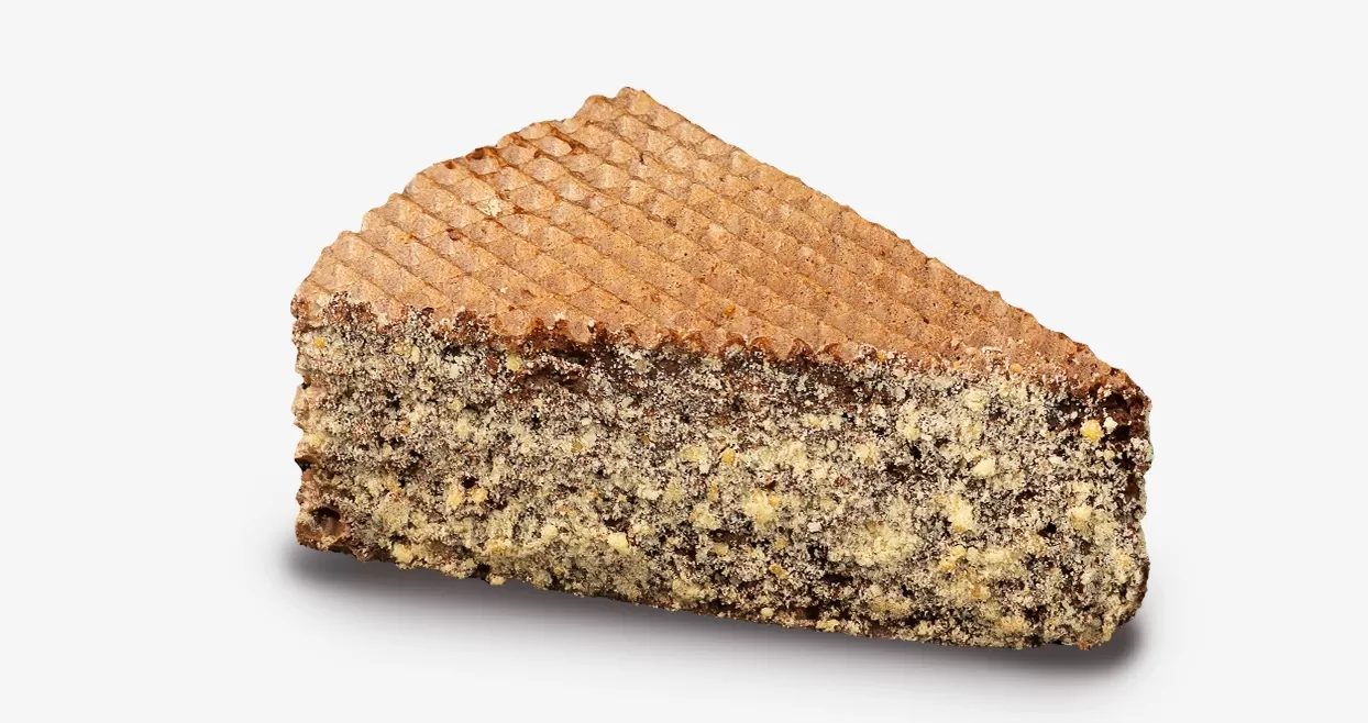 вафельний торт з шоколадом