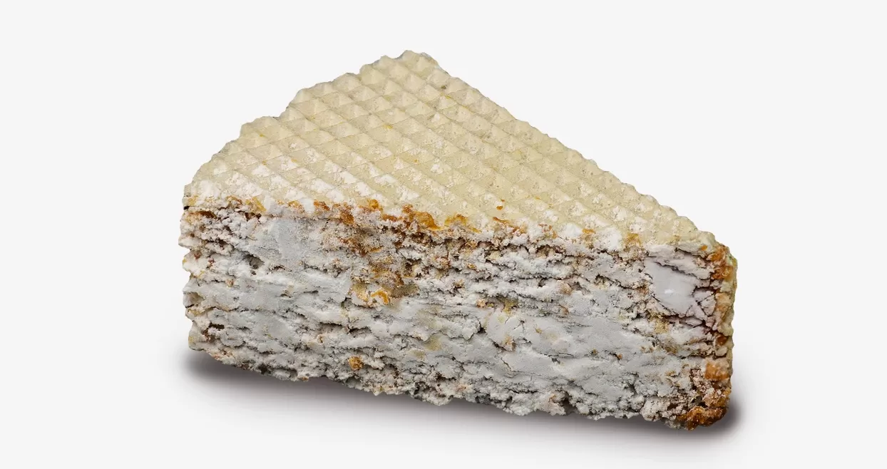 вафельний торт з арахісом