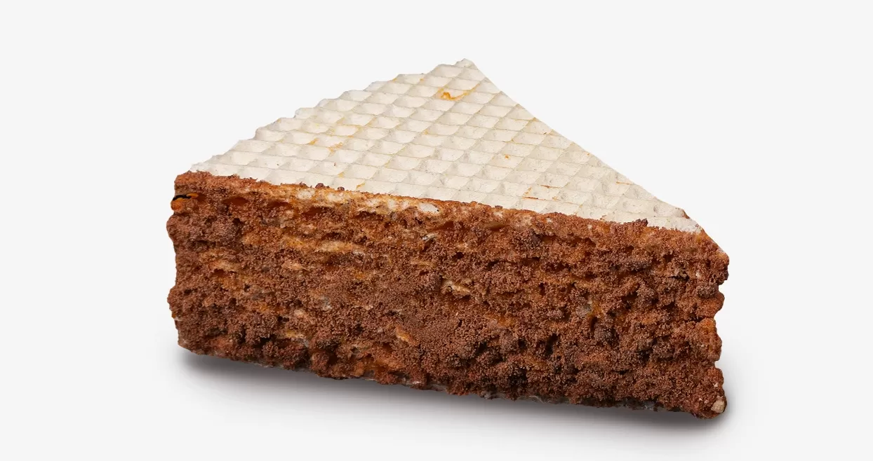 вафельний торт зі згущеним молоком