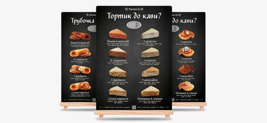 Десерти для кав'ярень