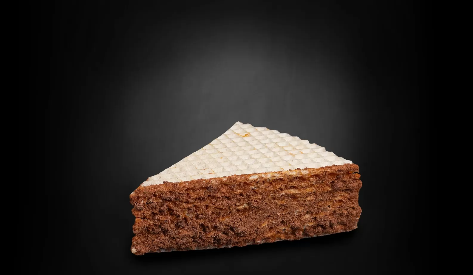 Вафельний торт зі згущеним молоком